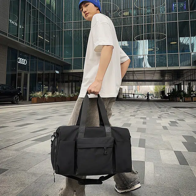 尊梵 干湿分离健身包百搭时尚瑜伽包 尼龙 旅行包 男女同款情侣款 多色