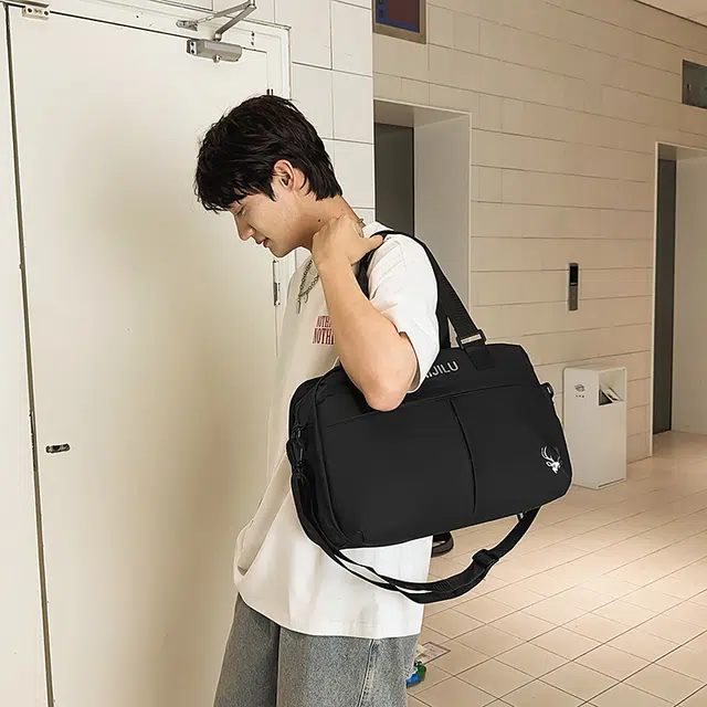 尊梵 大容量短途出差轻便干湿分离 尼龙 旅行包 男女同款情侣款 多色