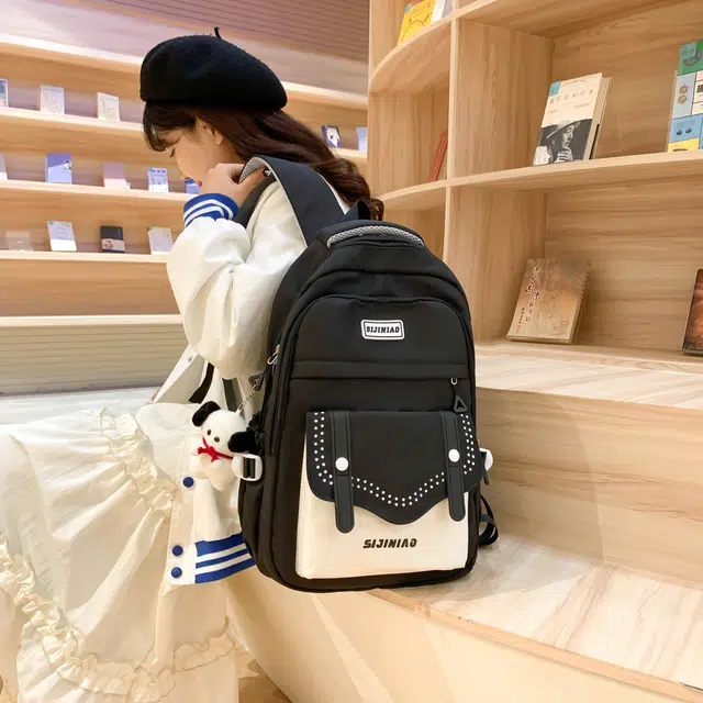 尊梵 多功能电脑背包大容量书包多口袋 双肩包 女款 多色