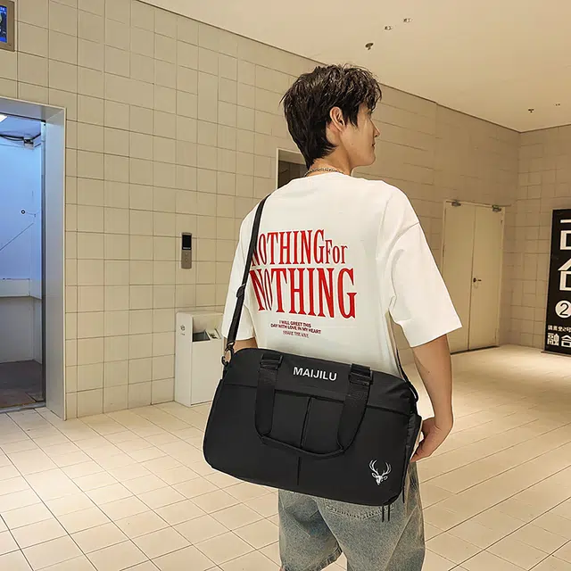 尊梵 大容量短途出差轻便干湿分离 尼龙 旅行包 男女同款情侣款 多色