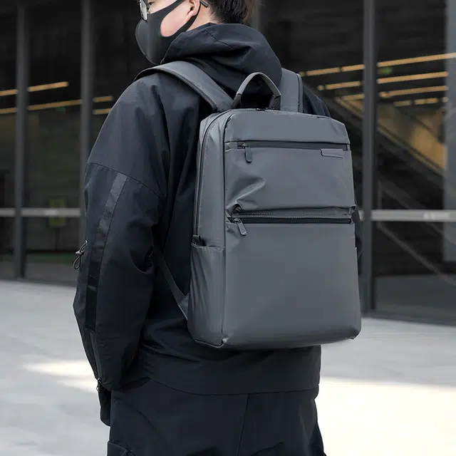 尊梵 韩版大容量休闲 尼龙布 双肩包 常规 男款 多色