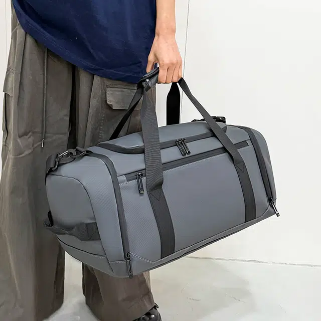 尊梵 防泼水简约健身出差 尼龙 单肩斜挎手提旅行包 男女同款情侣款 多色
