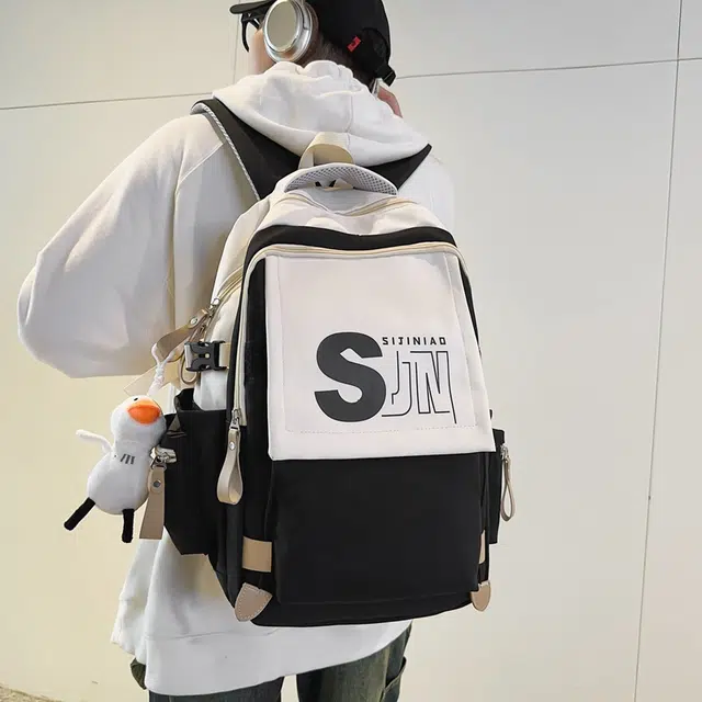 尊梵 多功能大容量多口袋 双肩包 尼龙 男女同款 多色