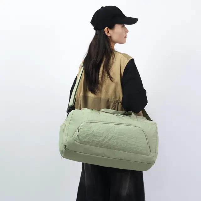 尊梵 瑜伽健身包干湿分离袋大容量收纳手提行李包双肩背包 尼龙 旅行包 男女同款情侣款 多色