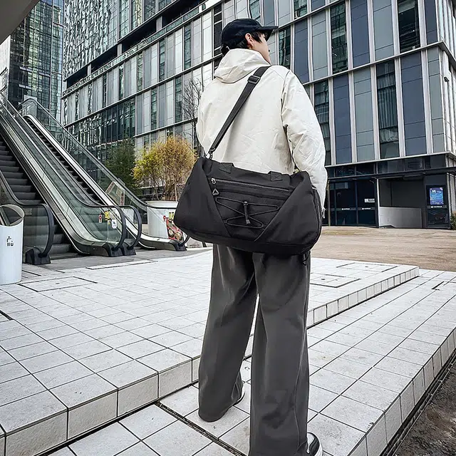 尊梵 短途出差时尚防水简约纯色 尼龙 旅行包 男女同款情侣款 多色