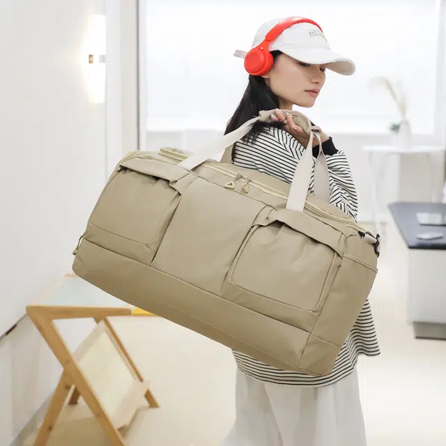 尊梵 大容量手提行李袋运动旅游健身干湿分离短途行李包出差训练 牛津布 旅行包 男女同款情侣款 多色