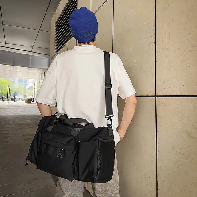 尊梵 干湿分离健身包百搭时尚瑜伽包 尼龙 旅行包 男女同款情侣款 多色