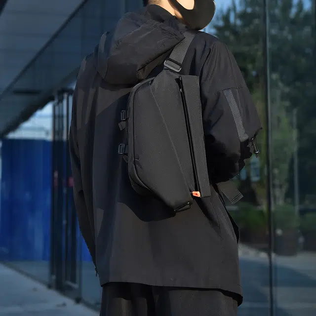 尊梵 潮流通勤运动多功能 尼龙布 胸包 男女同款情侣款 多色