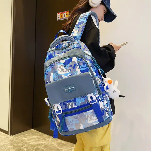 尊梵 功能电脑背包 大容量电脑多口袋双肩包 尼龙 女款 多色