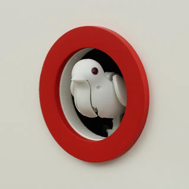 凯琴 布谷鸟报时挂钟客厅钟表挂墙创意小鸟咕咕钟儿童房间钟静音时钟 石英机芯 挂钟 男女同款