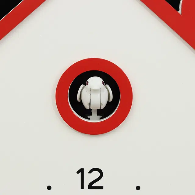 凯琴 布谷鸟报时挂钟客厅钟表挂墙创意小鸟咕咕钟儿童房间钟静音时钟 石英机芯 挂钟 男女同款