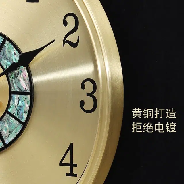 凯琴 石英机芯 万年历显示 挂钟 男女同款