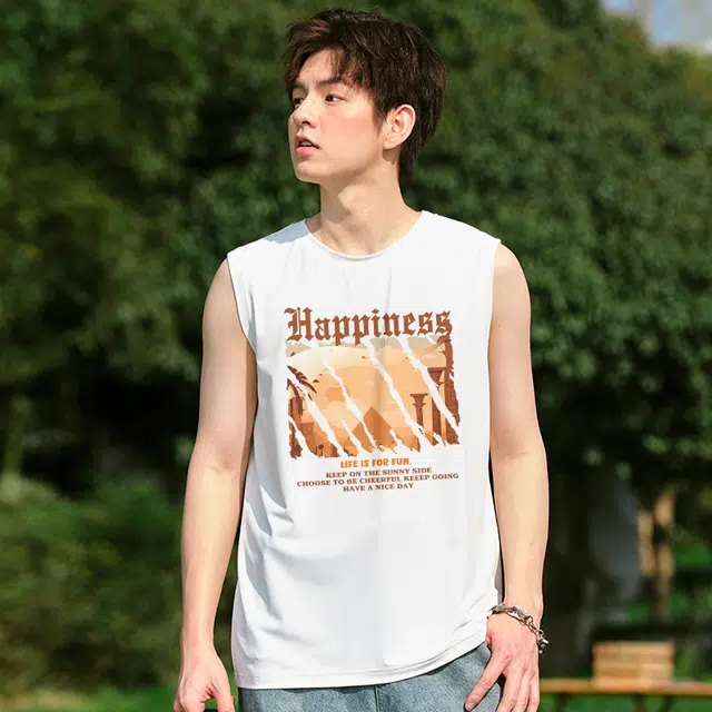 MINISO Vibe Retro Print Tank Top