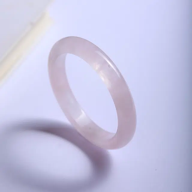 梨云暮雪 玫瑰粉浪漫 桃花酿  藕粉  潮流款 国风旗袍 白月光 气质百搭天然 粉水晶 手镯 女款