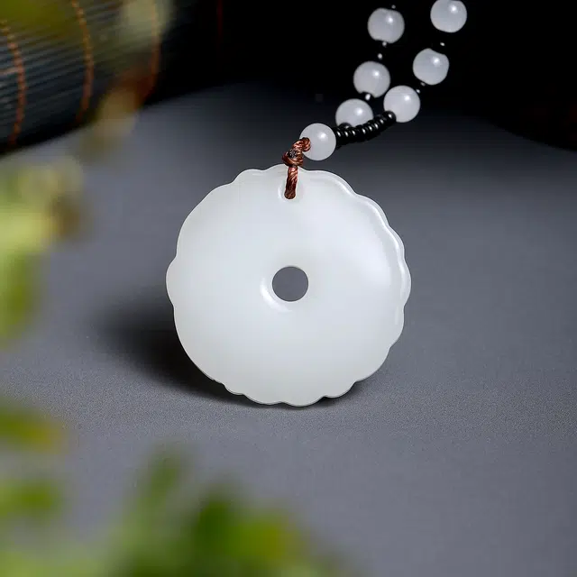 梨云暮雪 白月光款吞金貔貅平安扣 搭配六字箴言 招财纳福转运 小众森系 时尚百搭 高级感项链#好运 琉璃 吊坠 男女同款情侣款