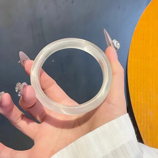 梨云暮雪 月影猫眼款 荔枝冻 旗袍汉服 轻奢时尚 国潮国风 琉璃 手镯 女款