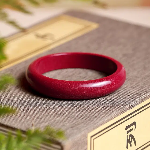 梨云暮雪 正品保证 甄选高含量足分量 经典永不过时 福气相随#好运 朱砂 手镯 女款