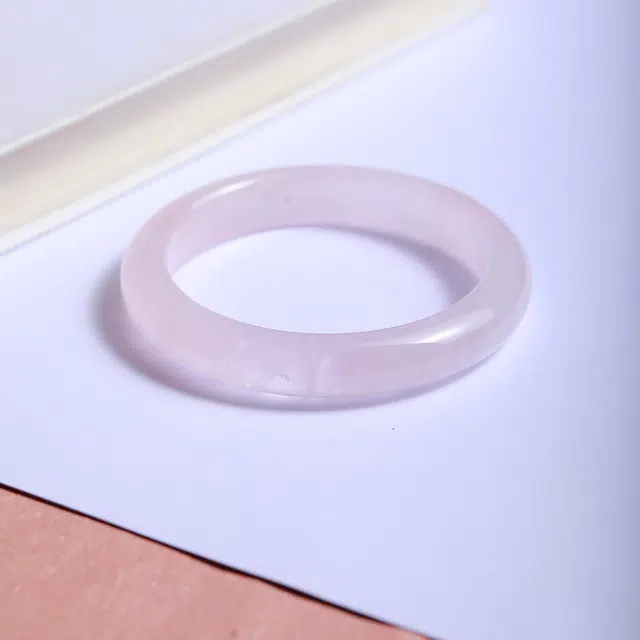 梨云暮雪 玫瑰粉浪漫 桃花酿  藕粉  潮流款 国风旗袍 白月光 气质百搭天然 粉水晶 手镯 女款