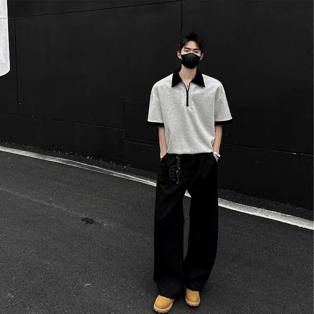 URBAN AUTHENTIC PolocleanfitT