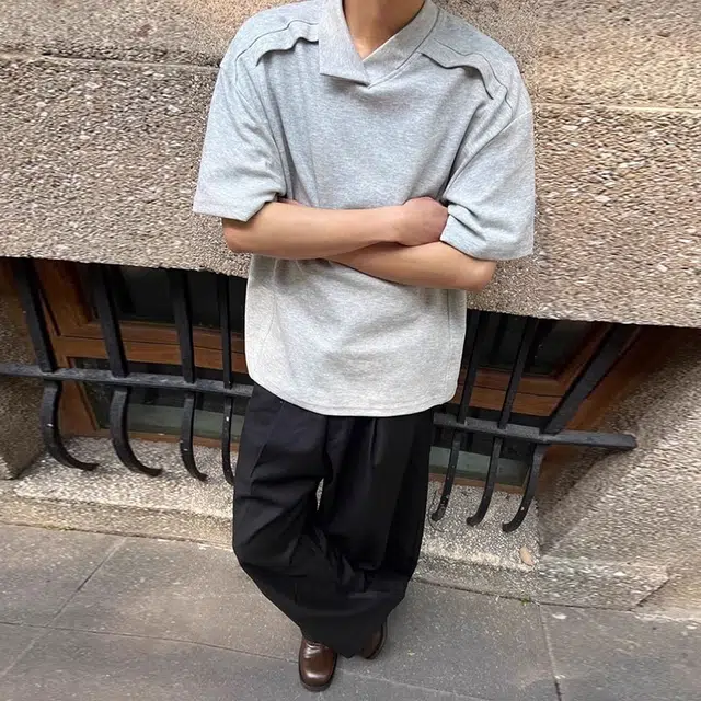 URBAN AUTHENTIC POLOcleanfitVT