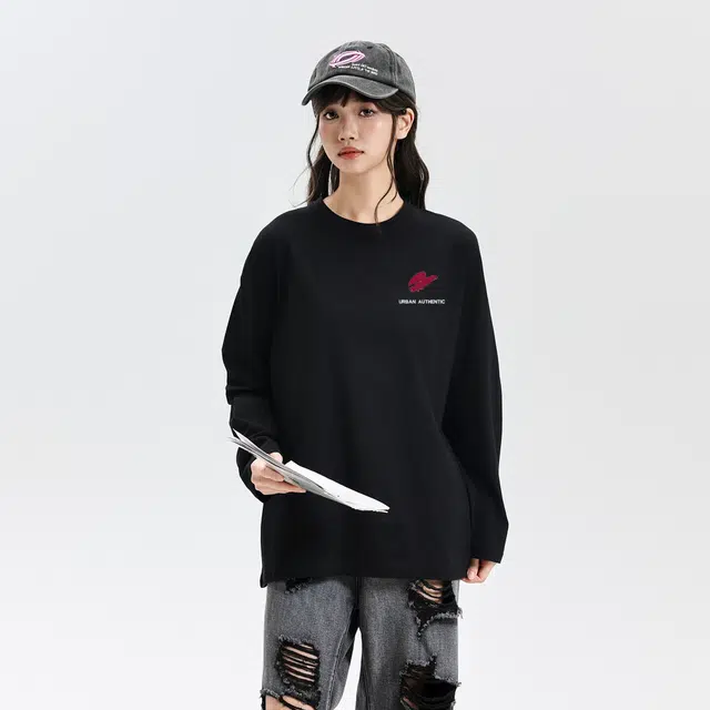 URBAN AUTHENTIC logocleanfitteeT