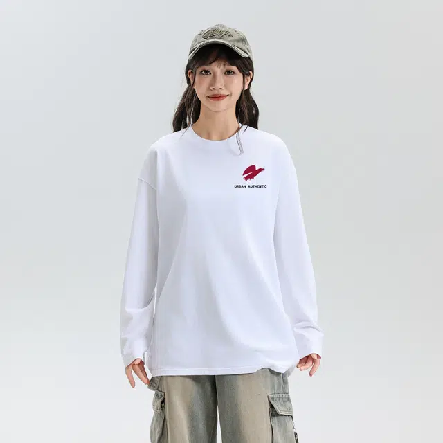 URBAN AUTHENTIC logocleanfitteeT