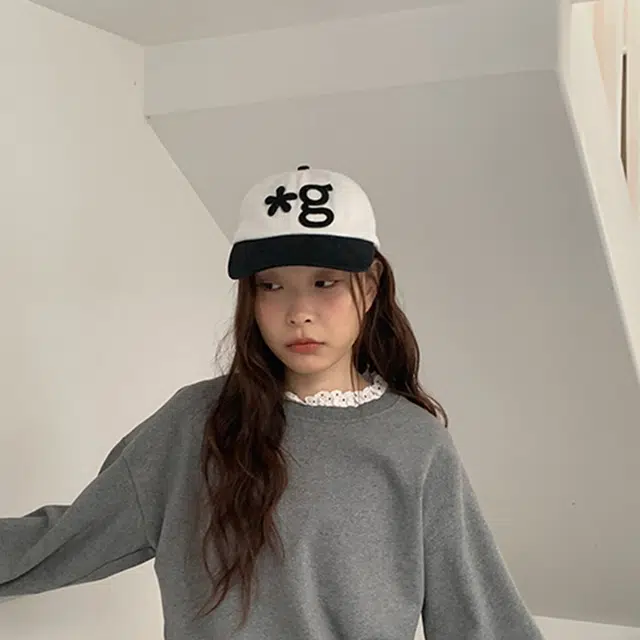 木林森 春夏季小花字母刺绣软顶户外出游防晒遮阳时尚潮流百搭学生大头围显脸小 棉 鸭舌帽 男女同款情侣款