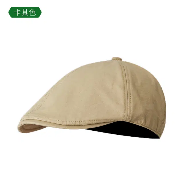 木林森 休闲前进百搭遮阳显脸小防晒美式复古 聚酯纤维 贝雷帽 男女同款情侣款
