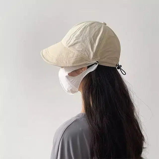 木林森 夏季速干防晒遮阳帽遮颧骨显脸小大弯檐 棉 渔夫帽 男女同款情侣款