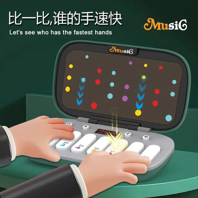 图米鱼 按按乐游戏音乐盒 益智玩具 早教教具