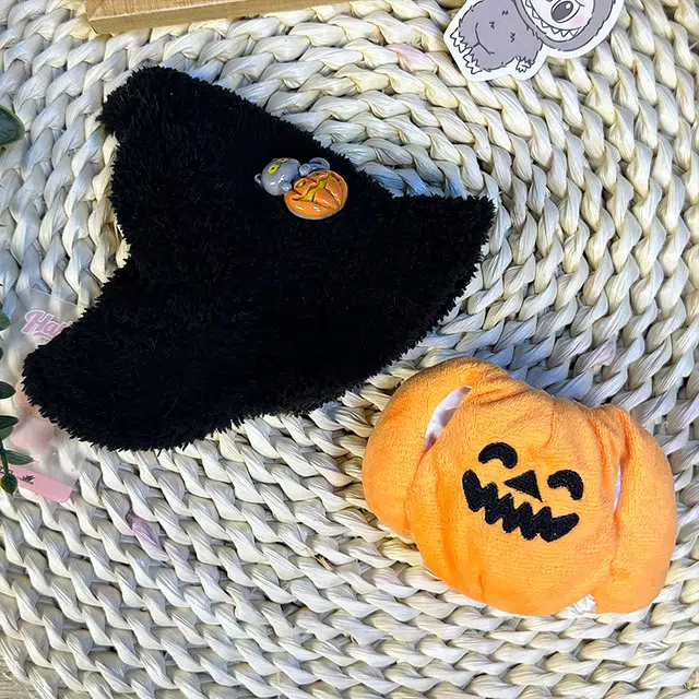 图米鱼 搪胶公仔南瓜套装衣服 换装 娃衣着替