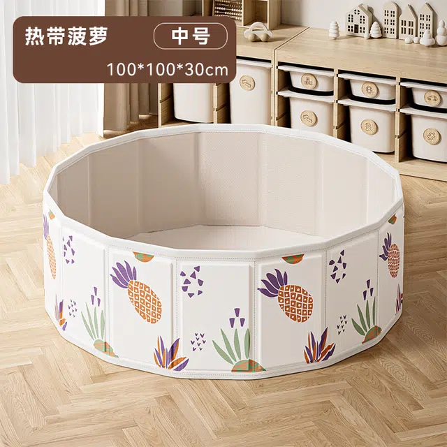 图米鱼 儿童沙池玩具套装宝宝家用室内大颗粒沙滩玩沙子工具婴儿围池 游戏围栏