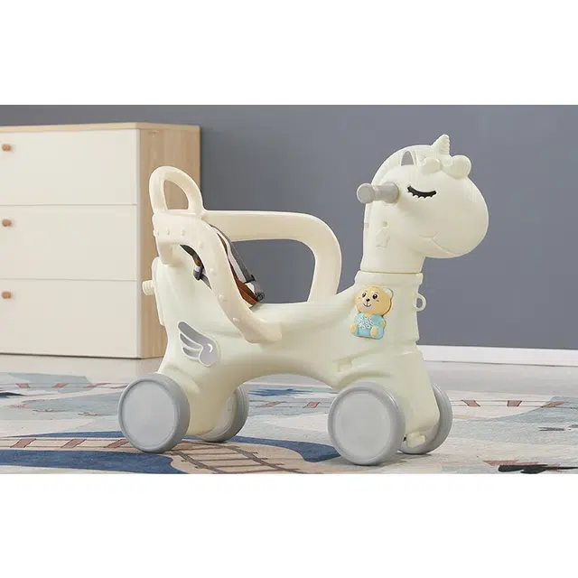 图米鱼 木马儿童摇摇马 手推学步玩具