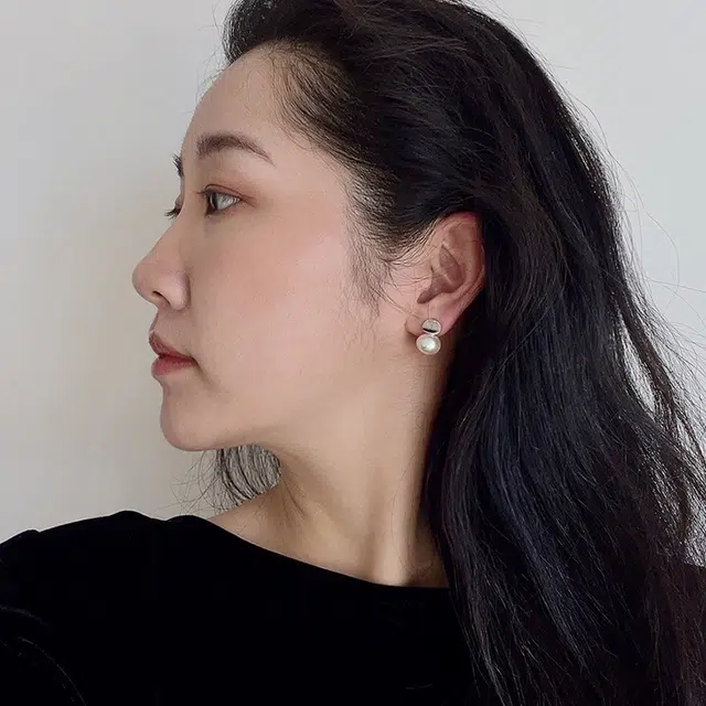 石缘聚 几何曲面女甜美气质通勤 合金 耳钉 女款