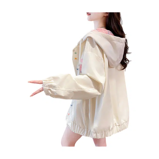 荟萃阁 拼色格子棒球服外套女春秋工装学院风夹克 女款