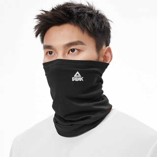 匹克 运动冷感夏季消暑便携擦汗速干腕巾 护腕运动 涤纶 头巾 男女同款情侣款 黑色
