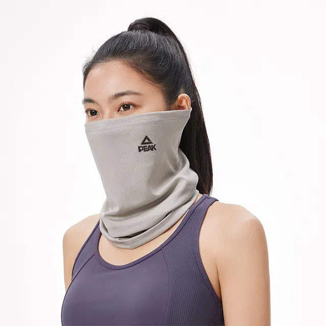 匹克 冷感便携擦汗速干 聚酯纤维 头巾 男女同款情侣款 银灰