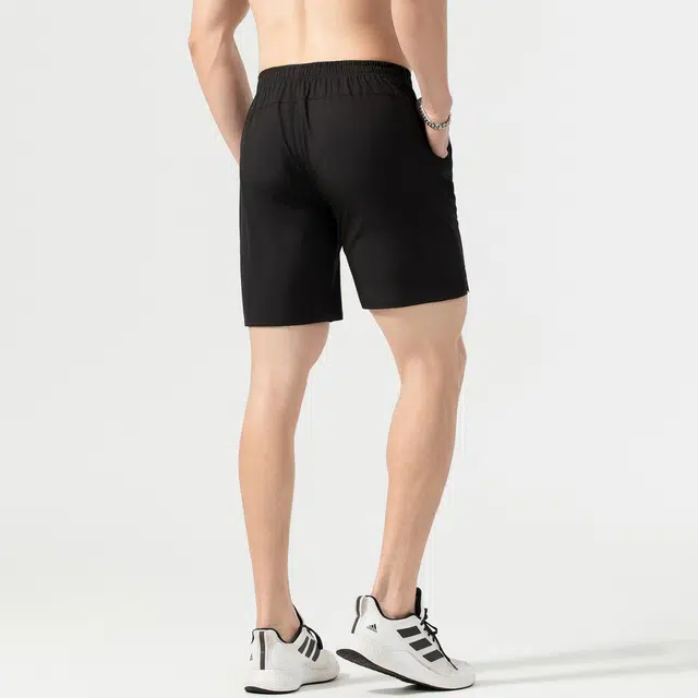 宜而爽 美式复古潮牌个性镂空签名字母印花宽松舒适日常简约通勤基础款运动百搭篮球运动三分裤轻薄透气时尚休闲短裤 男女同款