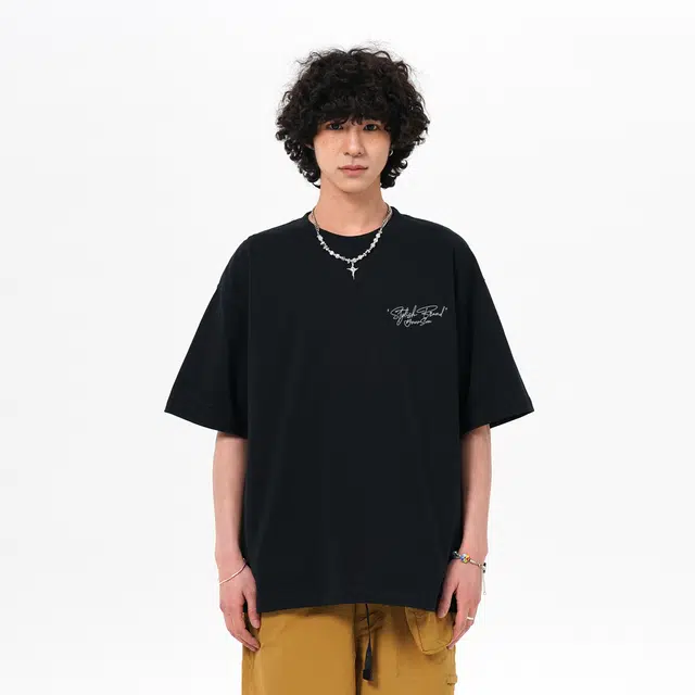 Yiershuang Retro Street Eagle Eye Logo T-Shirt