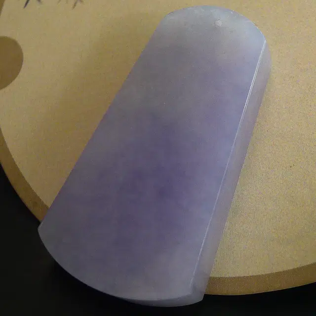 菲燕 老坑老种 紫罗兰 挂坠牌子 糯种 翡翠吊坠 男女同款情侣款