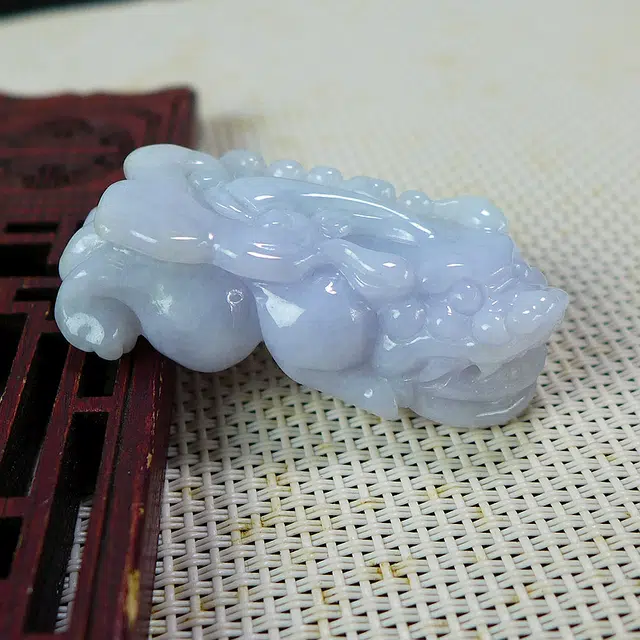 菲燕 翡翠貔貅挂坠 糯种 吊坠 男女同款情侣款