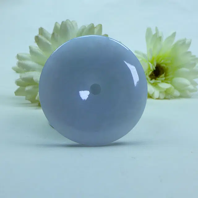 菲燕 水润平安扣挂件 糯种 吊坠 男女同款情侣款