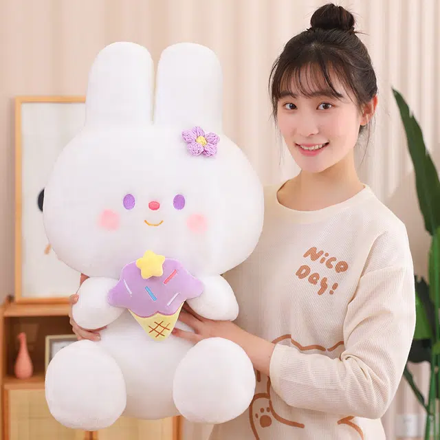 安之静雅 甜甜兔子 玩偶 毛绒公仔