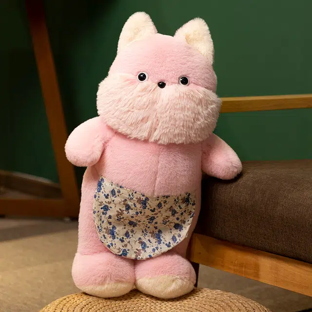 安之静雅 可爱大胡子狗狗 猫咪抱睡布娃娃 玩偶 毛绒公仔