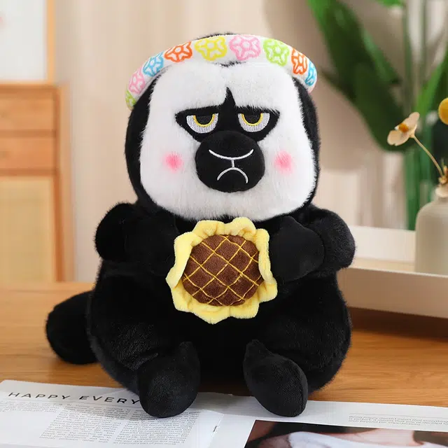 安之静雅 可爱白面僧面猴子 布娃娃 玩偶 毛绒公仔