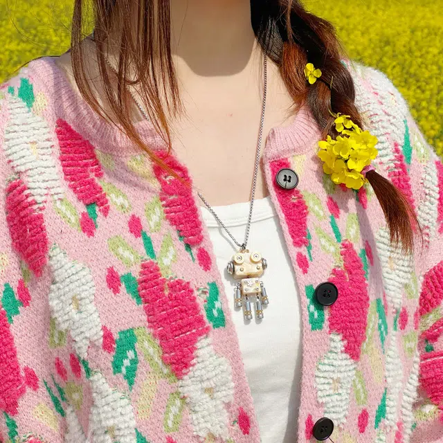 木小魔 小布鲁巴 小众复古 蒸汽朋克风 合金 项链 男女同款情侣款
