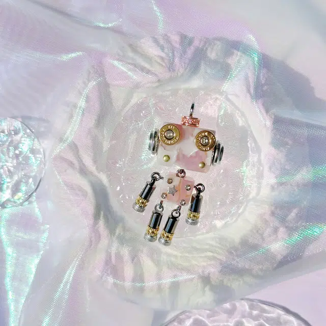 木小魔 小布鲁巴 蒸汽朋克风 个性潮流 合金 项链 男女同款情侣款