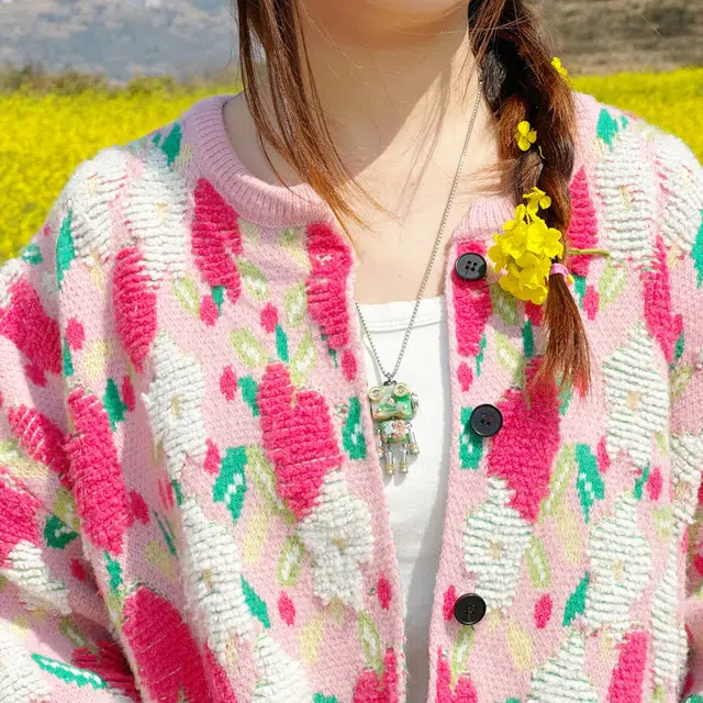 木小魔 小布鲁巴 个性潮流 合金 项链 男女同款情侣款 小众钥匙扣