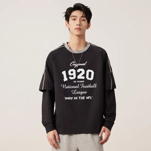 NFL Basic Crewneck Long Sleeve Tee