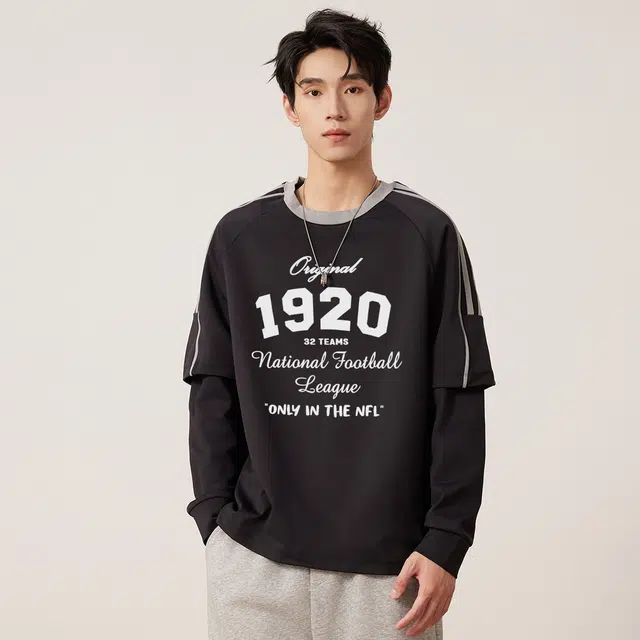 NFL Basic Crewneck Long Sleeve Tee